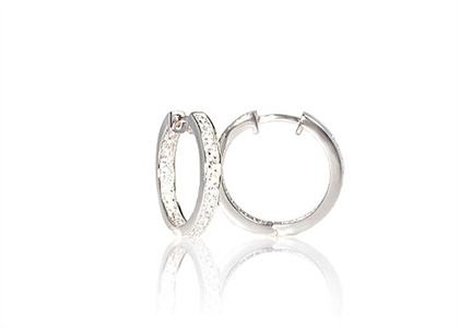Rhodium Plated | Fashion Earrings